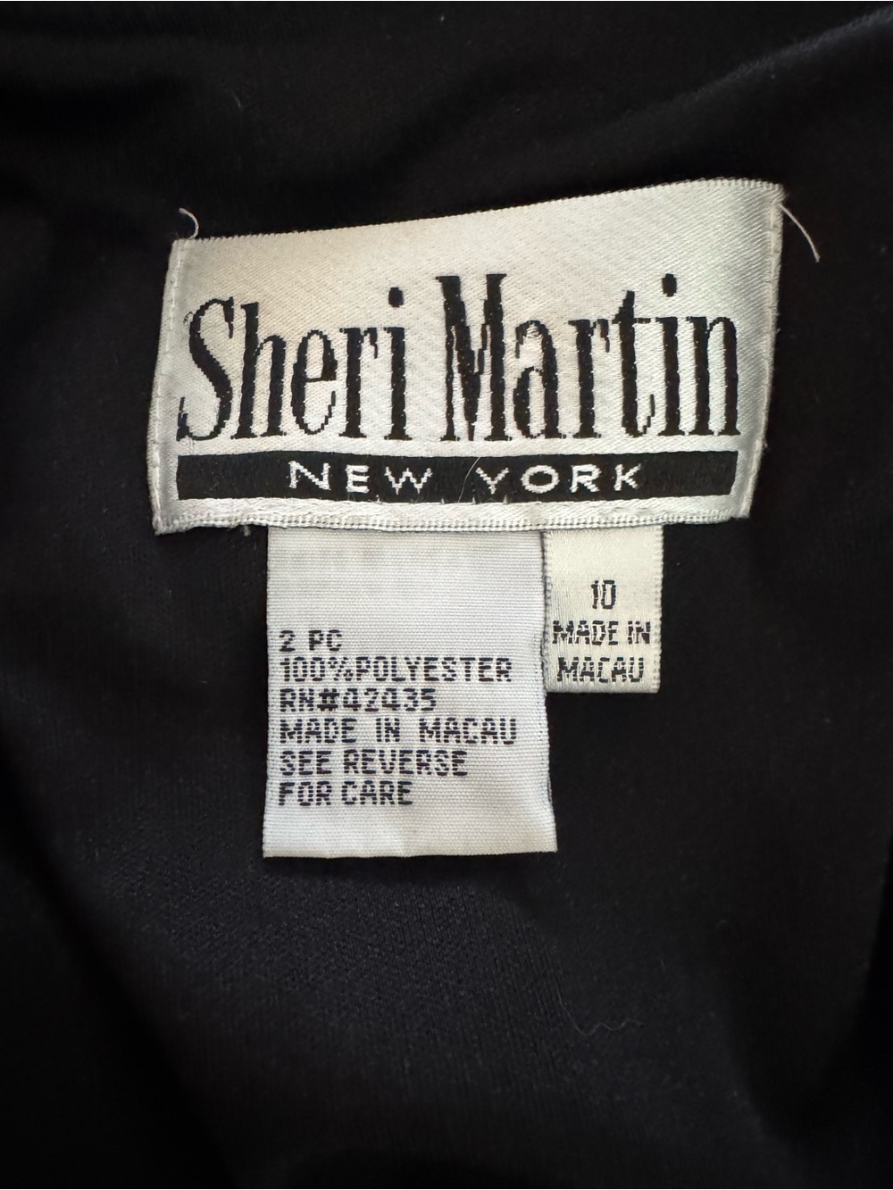 Sheri Martin Black Mandarin-Collar Tunic - Picture 16 of 16